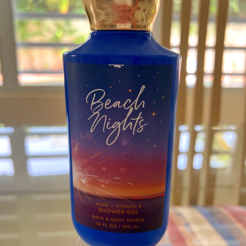 Bath and Body Works BEACH NIGHTS Shower Gel BRAND NEW NEVER BEEN USED